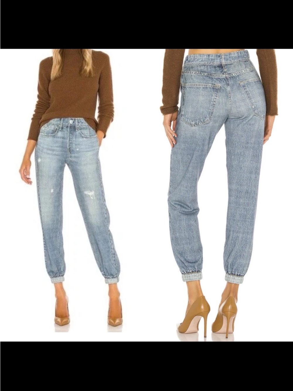 Rag & Bone  Miramar Relaxed Jogger in Glass Hill Size Small